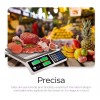 Raganet Bascula Digital 40 Kg Comercial Pantalla Lcd Función Tara