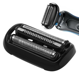 53B Series 5 Ersatz-Scherkopf – Kompatibel mit Braun Series 5/6 Elektrorasierern (6020s, 5020s, 5018s) – Scharfe Klingen, einfache Installation, leichtes Design für die Männerpflege und Reisen