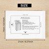 12PCS Paper Shredder Lubricant Sheets Shredder Lubricating Oil Portable Paper