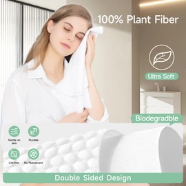 Relaxcare 5 Pack isposable Bath Towels Large Portable Washcloth Thicken Bath Towels for Travel Spa Hotel Business 55''X27.5''