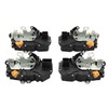 Jecoupoon 4 Pcs Front and Rear Door Lock Latch Actuator