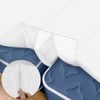 Spongiduits 3-in-1 Split King Bed Bridge with Removable Washable Cover,