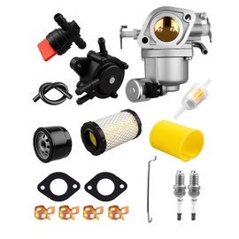 Carburetor Carb Fit for Husqvarna YTA 24V48 YTA 22V46 Yard Tractor YTA24V48 YTA22V46 Oil Filter Fuel Pump Replace 960430214-00