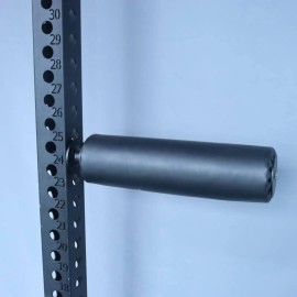 Fitness Accessories of Gym Power Rack Attachment Leg Roller Bulgarian Split Squats Single Leg Squat Roller for Home GymColor: Black, Size: For 18mm hole diameter