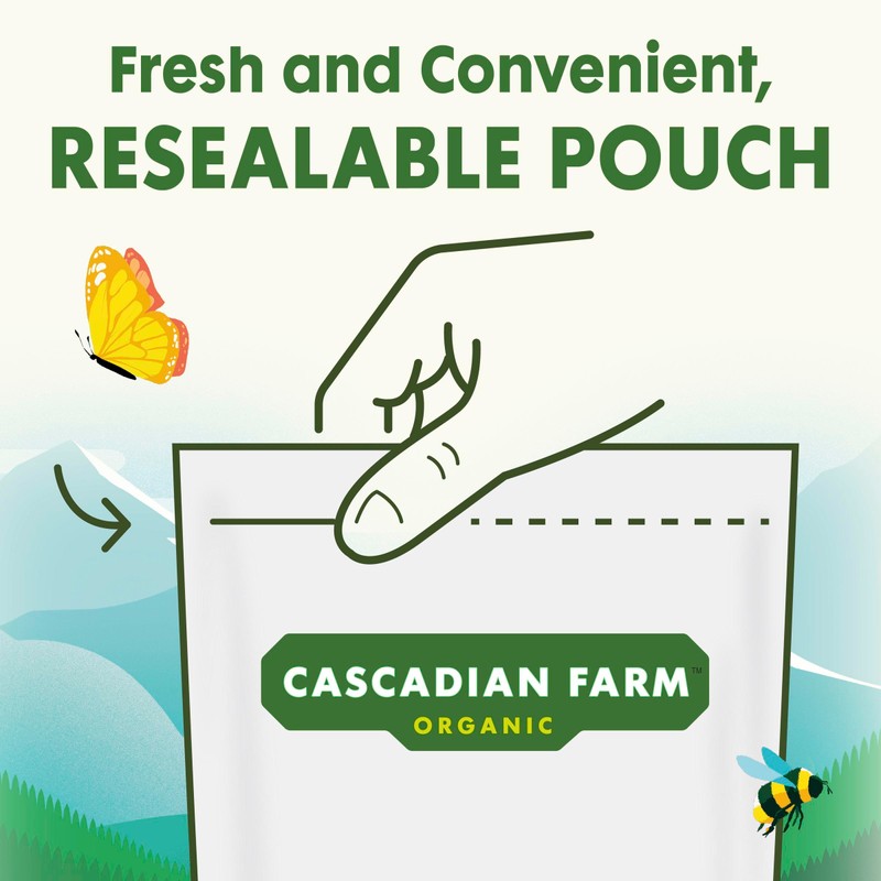 Cascadian Farm Organic Granola, Cocoa Almond, Protein Granola, Non-GMO, 9