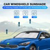 KUST Windshield Sun Shade for 2018-2023 Kia Stinger Window Sunshade