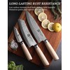 Jingseiho Professional Knife Set - VG-10 67-Layer Damascus Forged Steel,