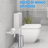 Cepillo para Inodoro de Acero Inoxidable 360° – Juego 2