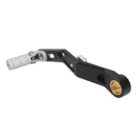 Yctze Motorcycle Adjustable Folding Gear Shifter Shift Pedal Lever Aluminium Gear Shifter for F850GS F750GS ADV (Silver)