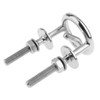 Marine Stainless Steel Transom Mount Ski Tow Hook Water Ski