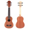 21" Ukulele Portable Classic Style Wood 4 Strings Hawaii Guitar