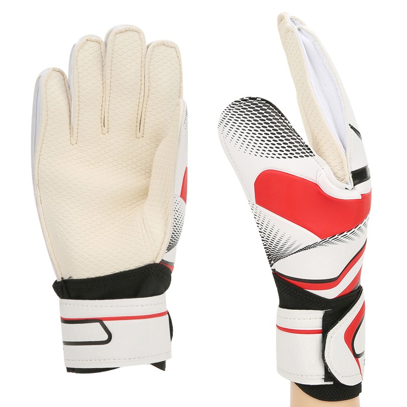 Latex Red Adults Professional Durable Football Soccer Goalkeeper Goalie Gloves