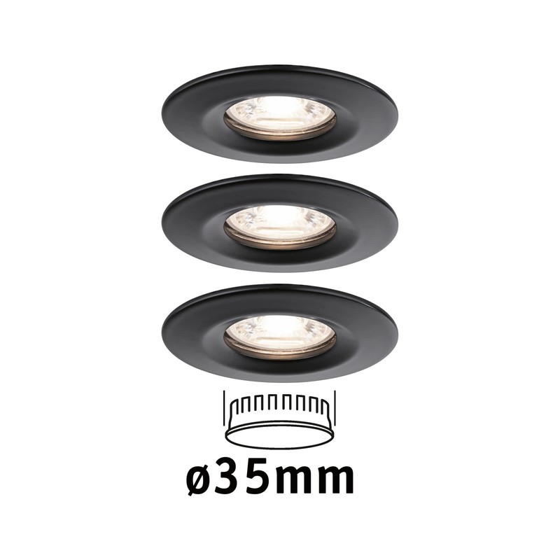 Paulmann Nova 93084 Mini LED Recessed Light Basic Set 66