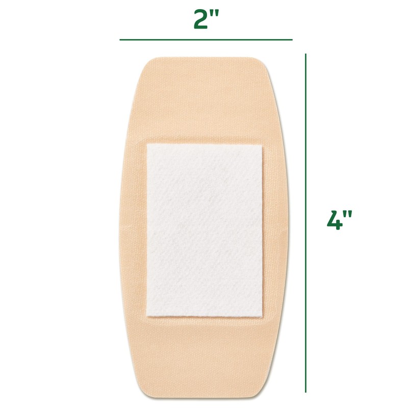CURAD Naturals Ale Vera & Vitamin E Bandages 2" x
