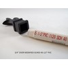 Retrospec Creations 25 Each for 3/4" Black Plastic Finial Tops