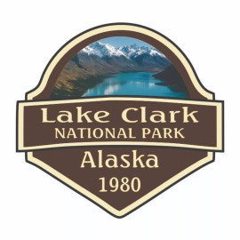 Lake Clark National Park Sticker Alaska National Park Decal