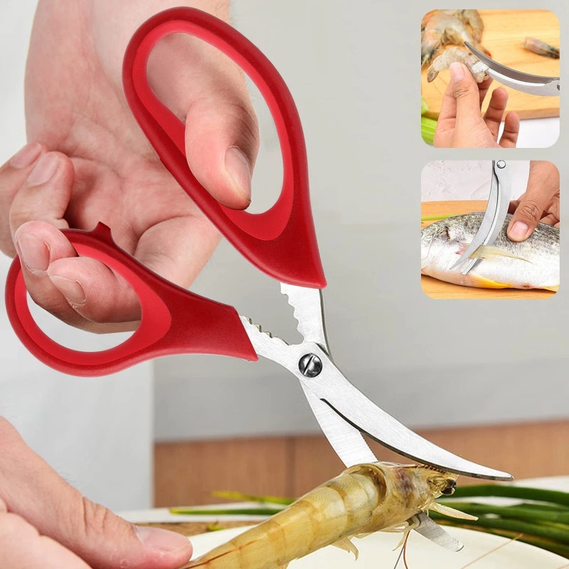 Gpyg Crab Crackers and Tools, 27-Piece Seafood Tools Set, Includes