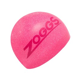 Zoggs Unisex Easy Fit Eco Swimming Cap, Pink, Adult EU