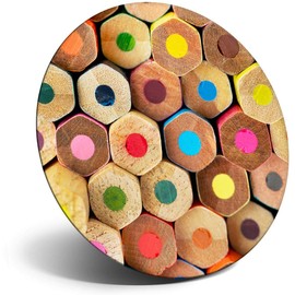 Destination Vinyl ltd Magnet for Refrigerator, Fridge - Colouring Pencils Kids School for Office, Cabinet and Whiteboard, Magnetic Stickers, 21382