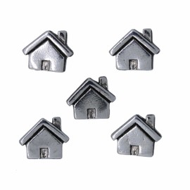 House Map Pins - Silver Finish