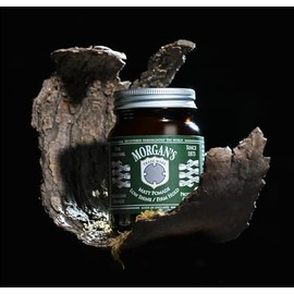 Morgan's Pomade Pomada Mate para Cabello de Hombre, Bajo Brillo y Fuerte Sujeción, Ideal para Pompas, Quiffs y Desvanecidos Laterales, Aroma a Naranja Brasileña 100g