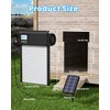 Automatic Chicken Coop Door Solar Powered, WiFi Automatic Chicken Door