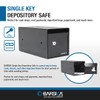 Barska AX13676 Single Key Depository Drop Safe Lock Box for