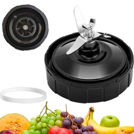 Blender Blade Replacement Parts Female 6 Fins for Nutria Ninja, Blade Assembly with Rubber Gasket fit 900W/ Auto iQ Pro 1000W Blender, BL451-70 BL454-70 BL480-70 BL480W-70 BL481-70 BL482-70 BL484-70