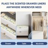 SCENTORINI Linen Scented Drawer Liners, Scent Paper Liners for Wardrobe,