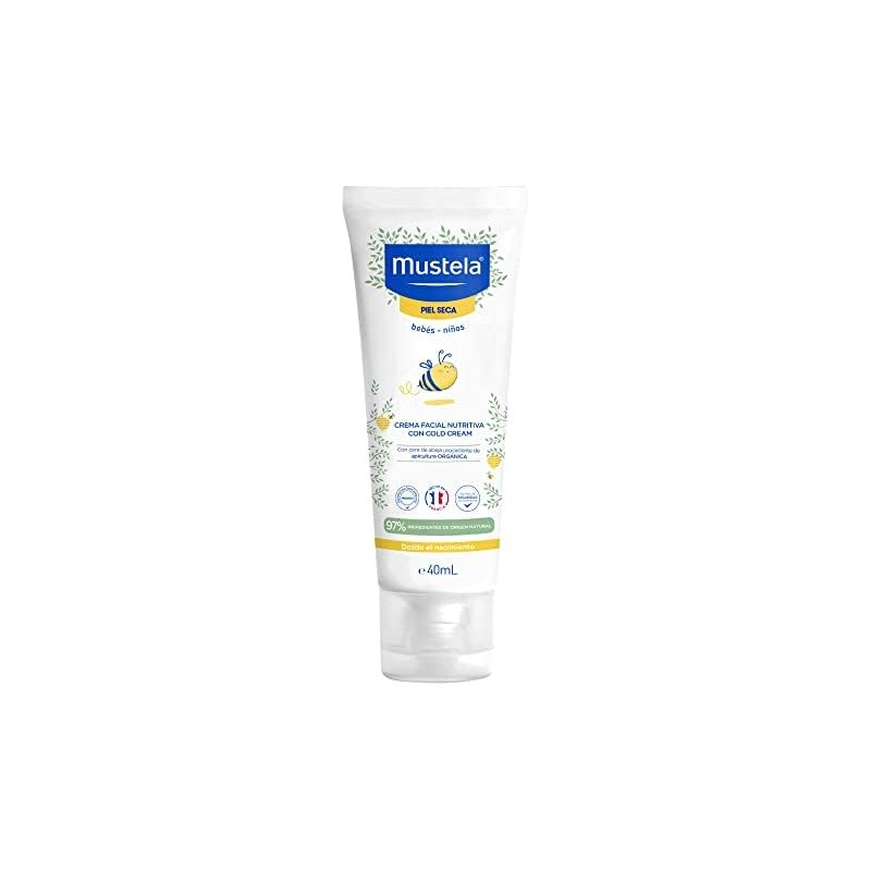Crema Facial Nutritiva Mustela Cold Cream 40 ml – Hidratación
