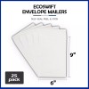EcoSwift 25 6x9 "EcoSwift" Brand Self-Seal Catalog Mailing Shipping Kraft