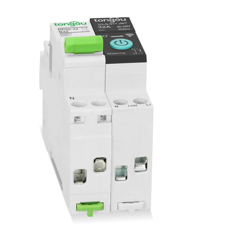 Tonogu Circuit Breaker Smart Switch WiFi 32A 2P with Short