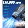Electric Compressed Air Duster 2 Nozzles 130000RPM Super Power Turbo