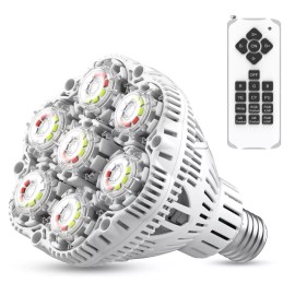 SANSI LED Pool Light Bulb for Inground Swimming Pool 30W RGB Color Changing W/ Remote