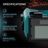 SPARGOS Welding Goggles Auto Darkening LCD Welding Mask Solar Welder