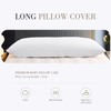 WishSmile White Body Cooling Pillowcases,1 Pack,20x54 inches