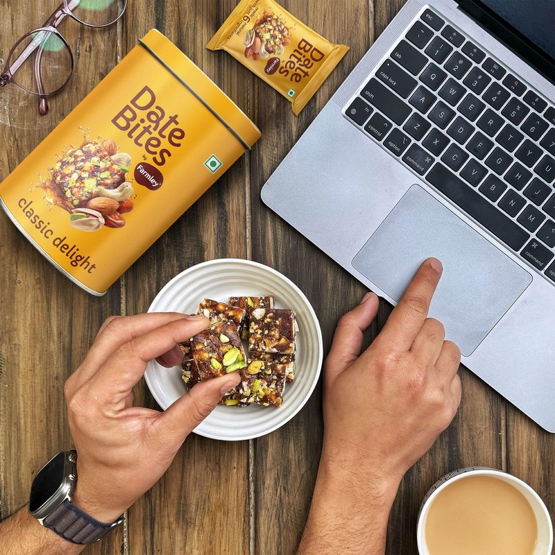 Farmley Protein Dates Bars Jars| Dates Bite with No Added