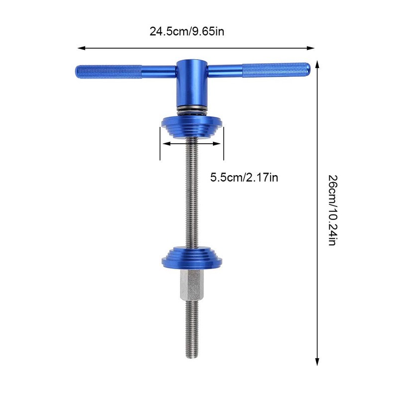 Fashionslee_jp Bicycle Head 10 Piece Bottom Bracket Installation Press Tool