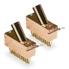 Relaxdays Grout Brush, Set of 2, Weed & Moss Removal,