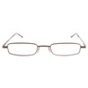 DOUBLETAKE Reading Glasses - 2 Pairs Slim Pocket Readers w