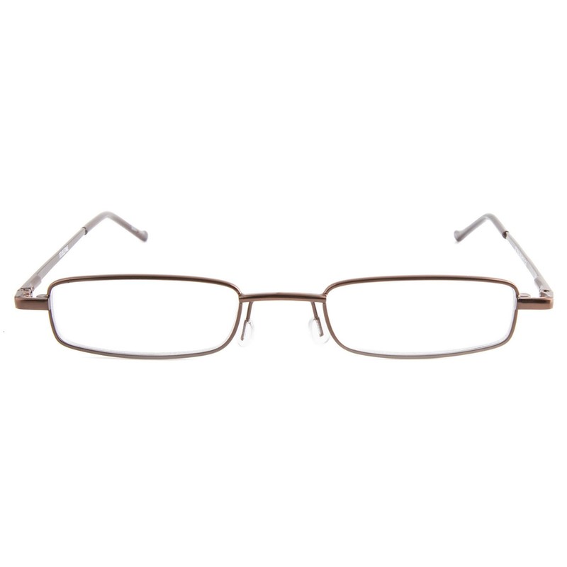 DOUBLETAKE Reading Glasses - 2 Pairs Slim Pocket Readers w