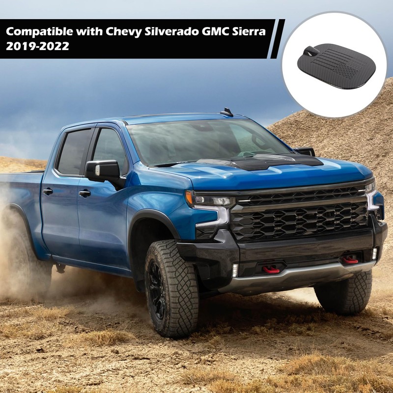 RT-TCZ for Silverado Gas Cap Door Cover Compatible with Chevy