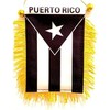 Set of Puerto Rico Black & White Window Hanging Car
