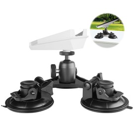 Starlink Mini Suction Cup Mount with Adapter,360° Adjustable Car Black,Starlinkmini Black Tripod Set,for Car Windows and Sunroofs Starlink Holder with Strong Suction(Mini Mount 2)
