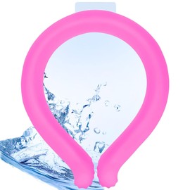 Wearable Neck Cooling Tube, GZSSEL-shops Cooling Starts Below 18°C (64.4), Reusable for Extremely Hot Weather Summer Outdoor Sports Cooling Heat indoor Climbing mountains Bicycle sandy beach (B)