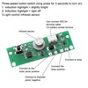 MEIRIYFA 3.7V Solar Lamp Circuit Board,Infrared Human Induction Wall Light