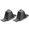 Yukauto 1 Pair Rear Bump Stops, Rear Axle Jounce Bumper