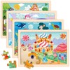 Wooden Princess Puzzles for Kids Age 3 4 5 Year