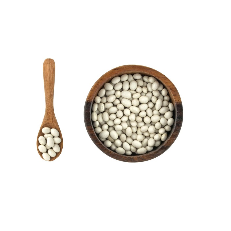 Organic Navy Beans Raw non GMO Vegan Bulk - 5LB