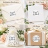 Save The Date Envelope Seal Stickers: 120 Wedding Labels